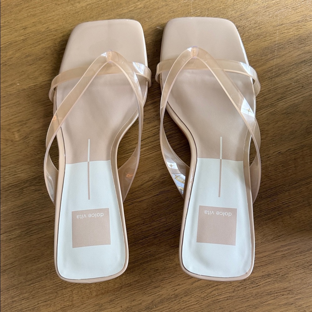 Dolce Vita Brevel Vinyl Jelly Heel 7.5
